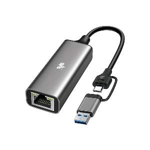 CABO ADAPT USB-C/A 3 PARA LAN 2500 MBPS